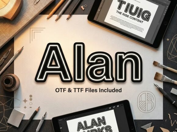 Alan: A Sophisticated Serif for Modern Editorial Design