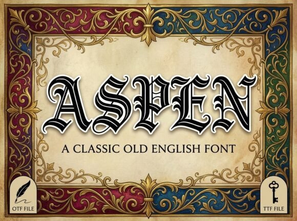 Aspen: A Premium Display Font for Authentic Brand Identity