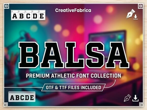 Balsa: The Ultimate Display Font for Handmade Products
