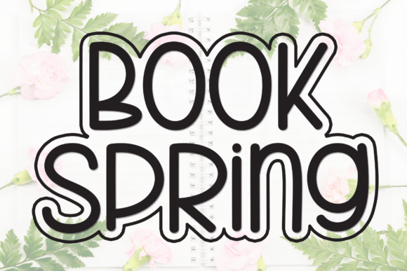 Book Spring: The Creative Display Font That Elevates Small Business Branding