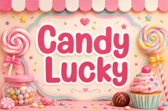 Candy Lucky: A Sweetened Display Typeface for Editorial Design