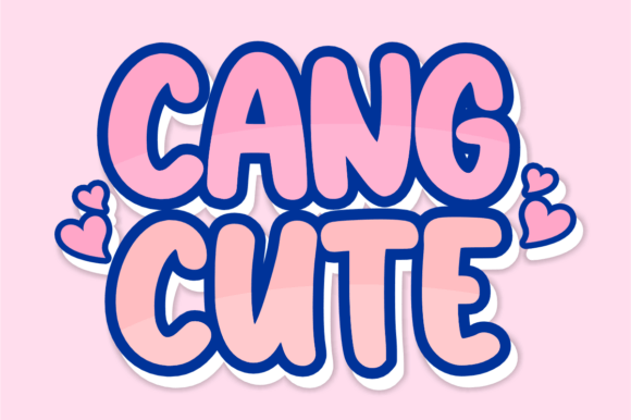 Cang Cute: The Playful Display Font for Modern Web Design