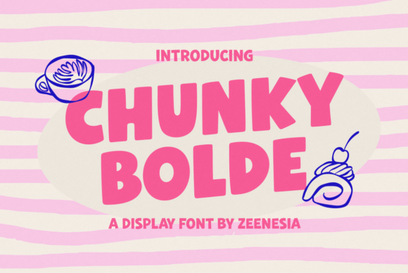 Chunky Bolde: A Bold Display Typeface for Confident Branding