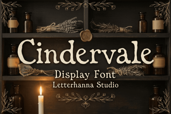 Cindervale: The Imperfect Display Typeface for Modern Web Design