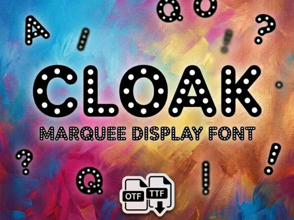 Cloak Font: The Vintage Display Typeface for Handmade Brands