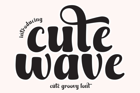 Cute Wave: The Retro Serif Font for Engaging Editorial Design