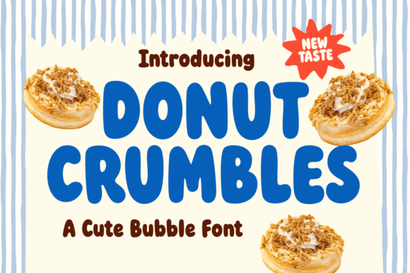 Donut Crumbles: The Playful Typeface That Transforms Small Business Branding