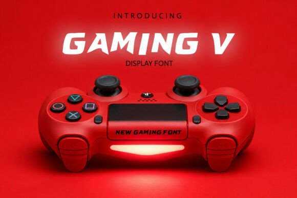 Gaming V: The Bold Typeface That Elevates Small Business Branding