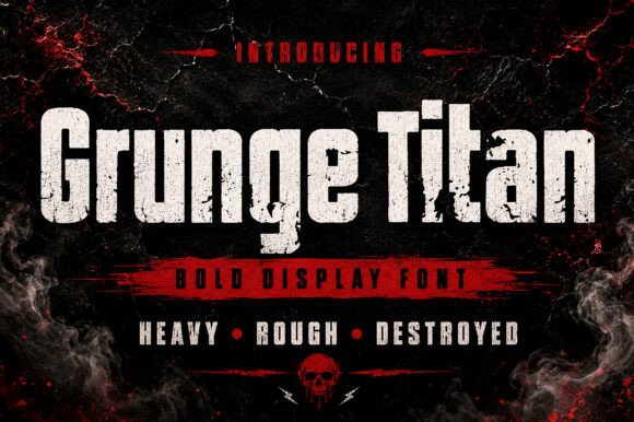 Grung Titan: The Bold Display Typeface for Stronger Brand Identity