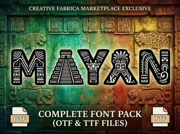 Mayan: The Display Typeface That Transforms Digital Brand Experiences