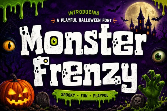 Monster Frenzy: The Display Typeface That Stops the Scroll