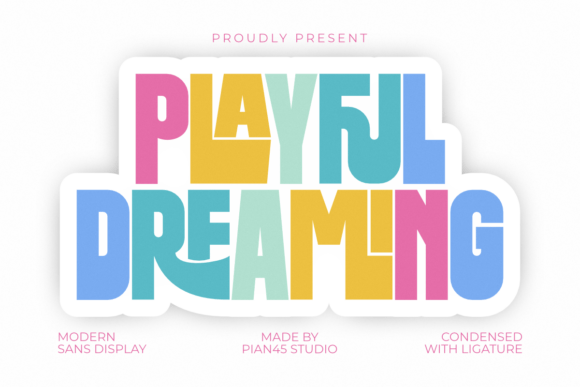 Playful Dreaming: A Designer's Verdict on This Creative Display Typeface