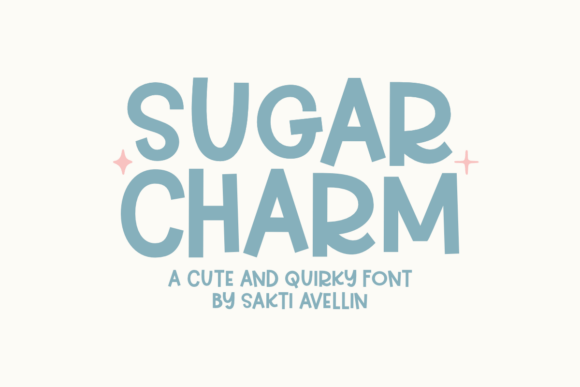 Sugar Charm: A Quirky Display Font for Sweet Brand Identities
