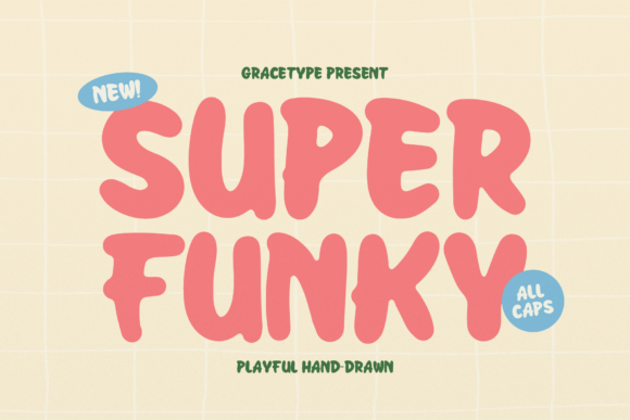Super Funky Font for Handmade and Craft Projects