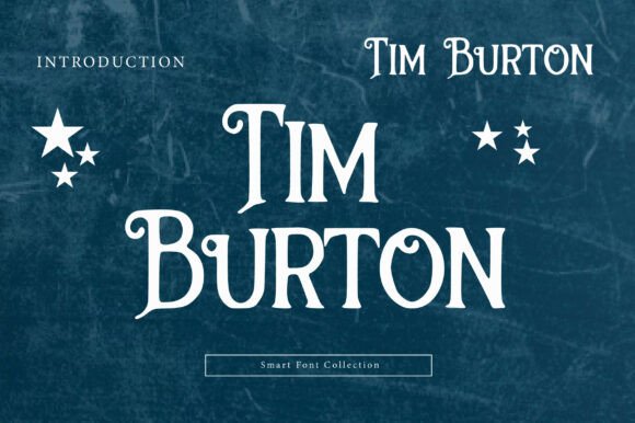 Tim Burton: A Whimsical Display Font for Dark Web Experiences