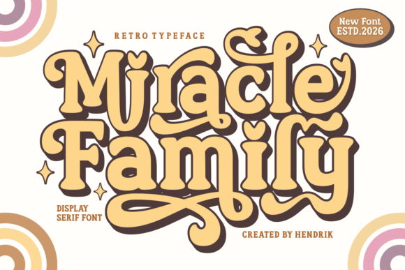 Upgrade Your Brand Identity with the Miracle Family Typeface