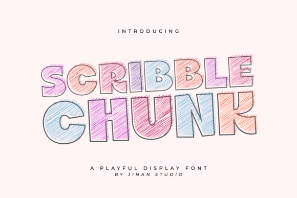 Upgrade Your Brand with Scrible Chunk: A Creative Display Font for Small Business