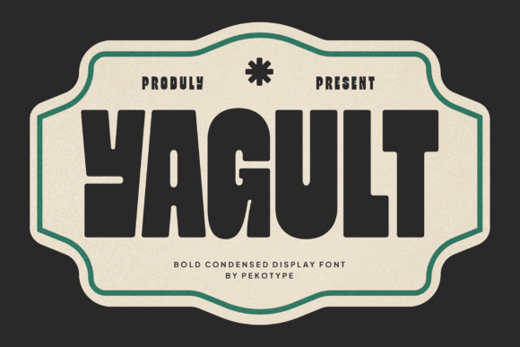Yagult: A Bold Display Typeface for Modern Web Design